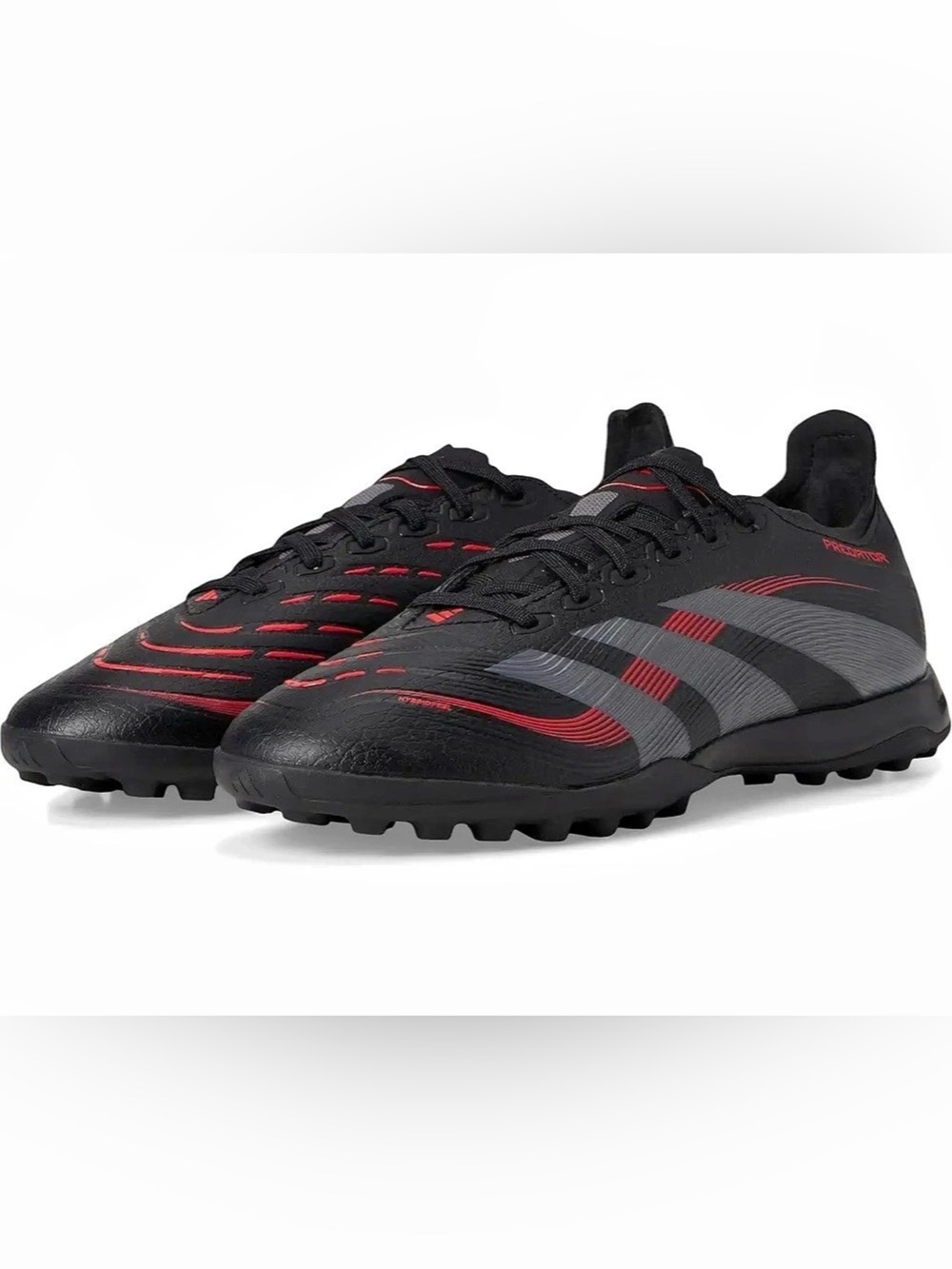 adidas Predator Accuracy.4 FxG Soccer Cleats Black & Red